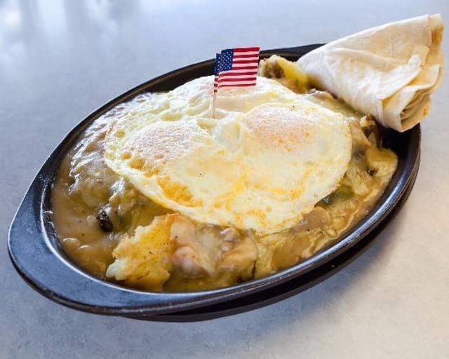 Chili Verde Skillet.