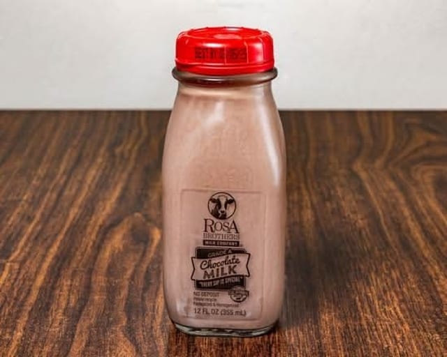 Rosa Brothers Chocolate Milk.