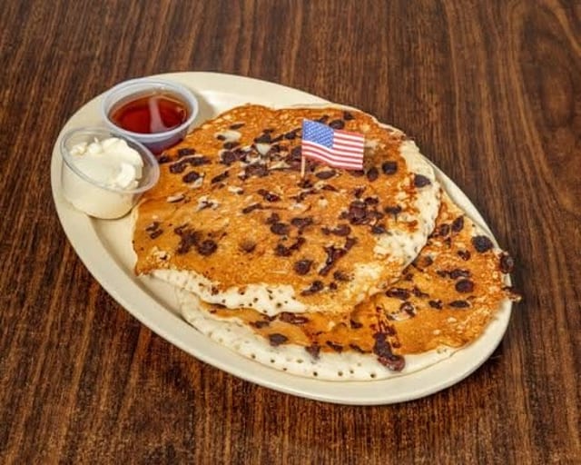Chocolate Chip Pancakes.