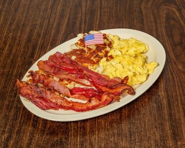 All American Breakfast with Two Eggs.