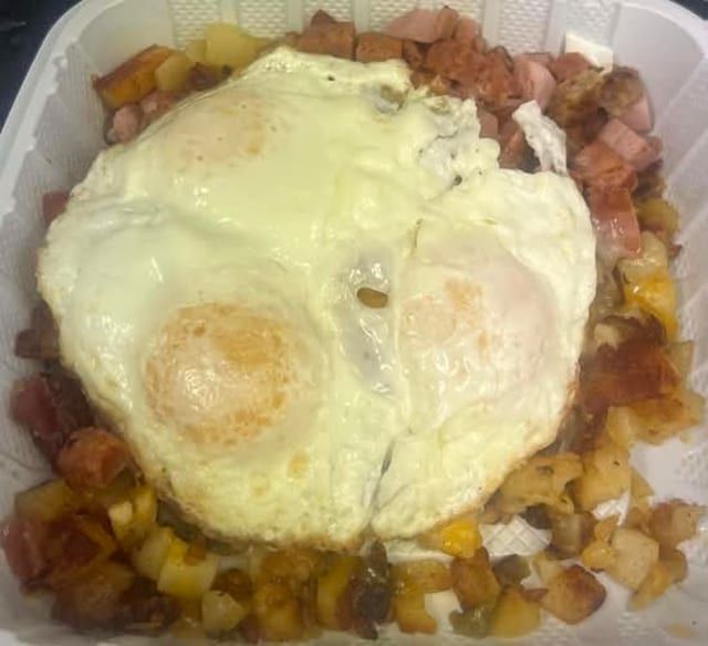 Meat Lovers Skillet.